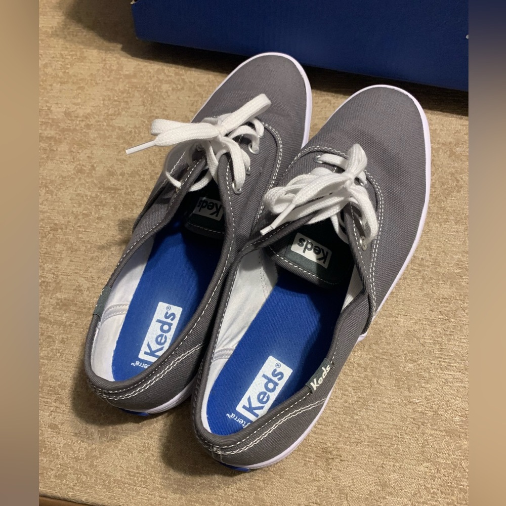 Keds Champion Gray 6.5 Medium Womens - Picture 6 of 10